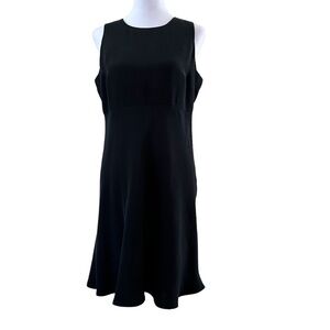 INC Women’s Sleeveless Silk Dress Black Size 10.